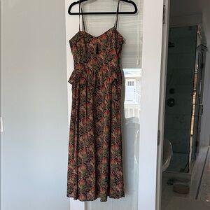 Floral Patterned Maxi Dress